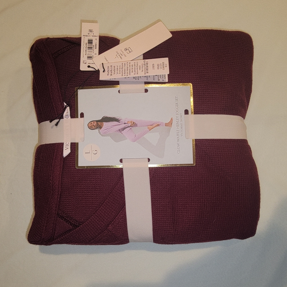 Victoria's Secret Red Pajamas Soft Fabric Cozy Intimates
